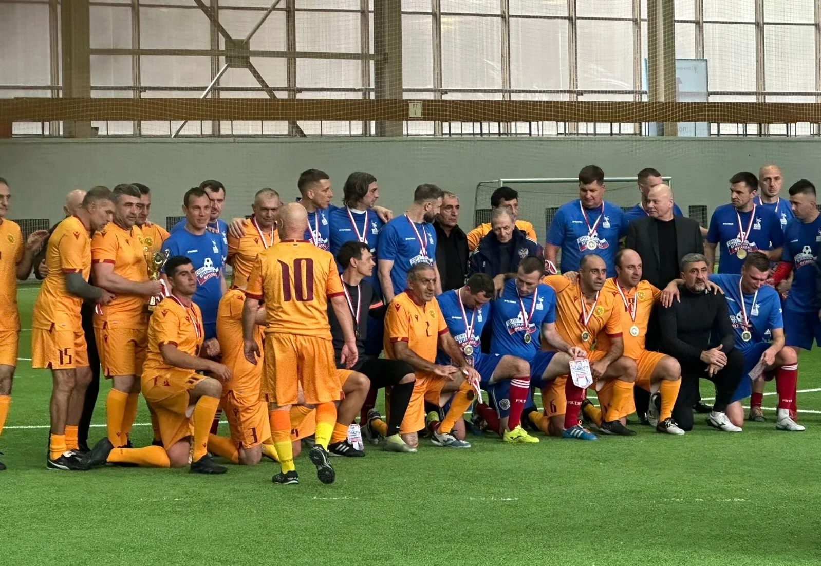 "Vank" Foundation Supports the Armenian Football Veterans Union