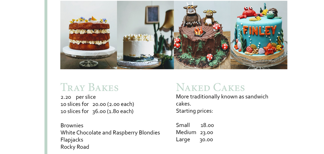 From Abbie's Kitchen – bake-on-demand cake store