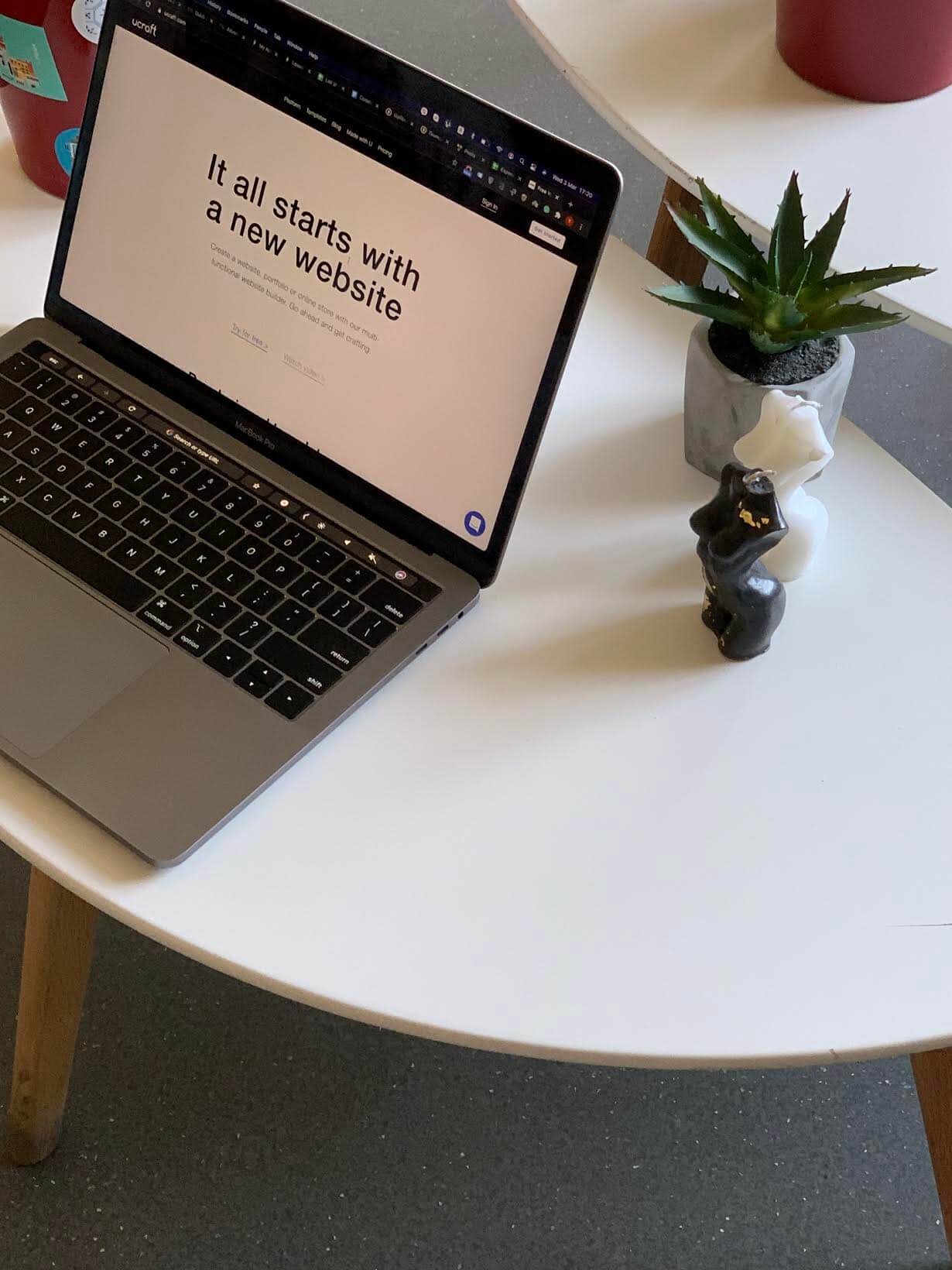 website made with ucraft