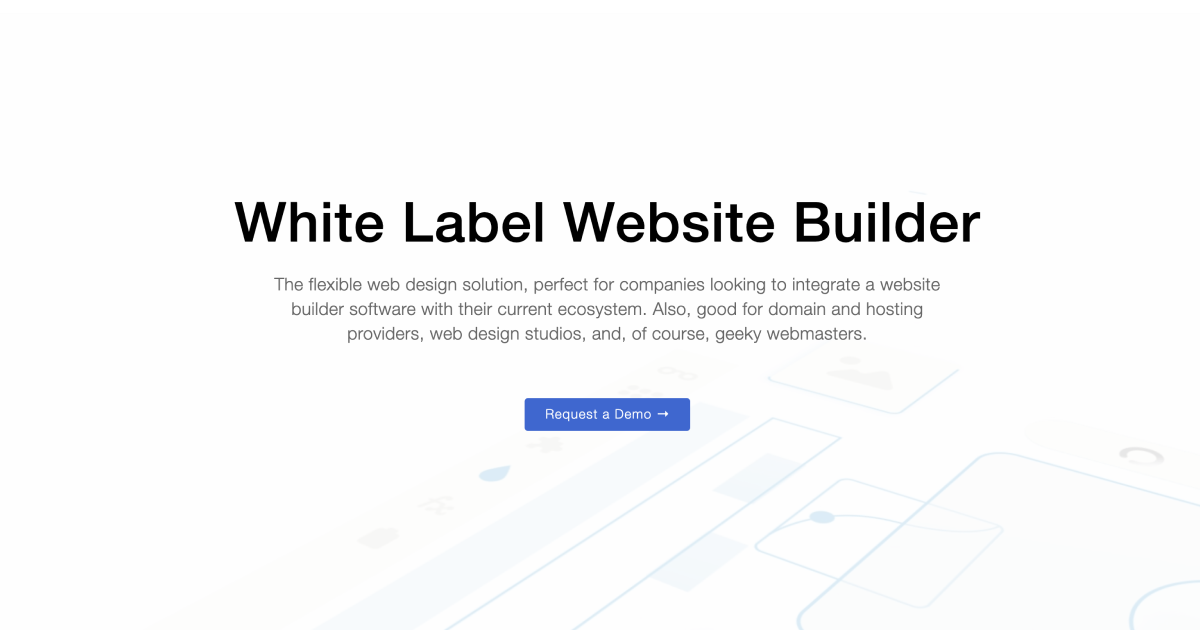White Label Website Builder | Ucraft