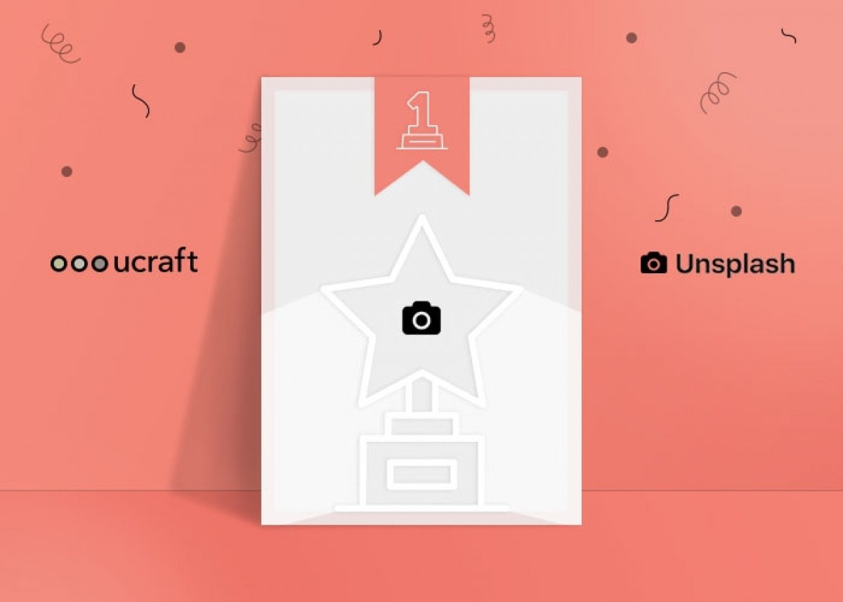 Ucraft + Unsplash: Free image stock built into Ucraft