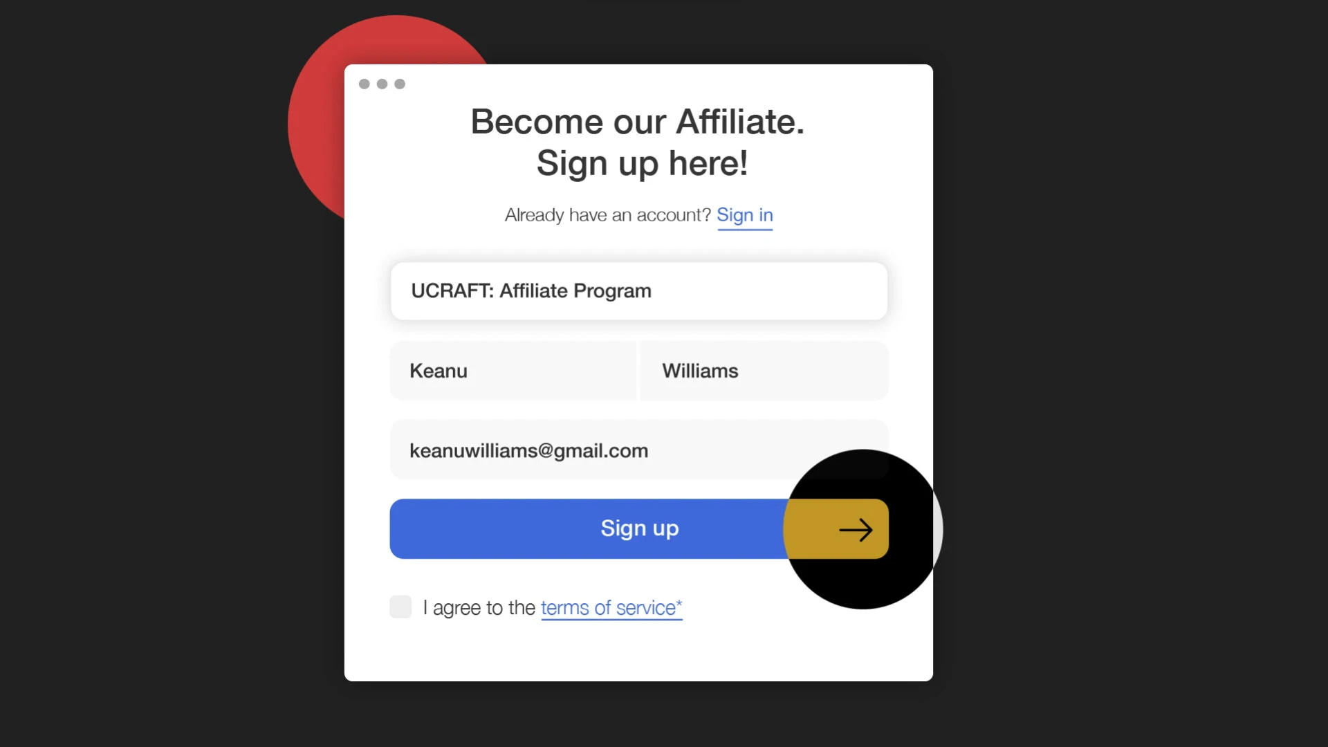 become an ucraft affiliate