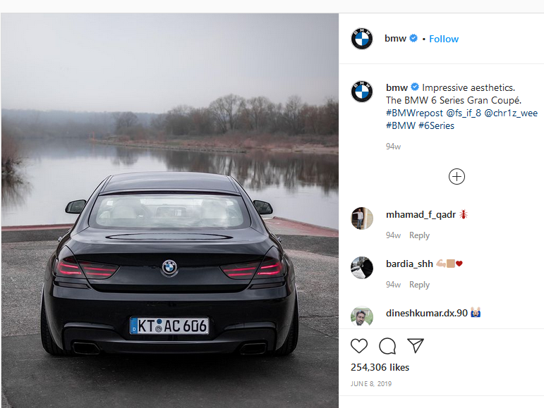 BMW user generated content