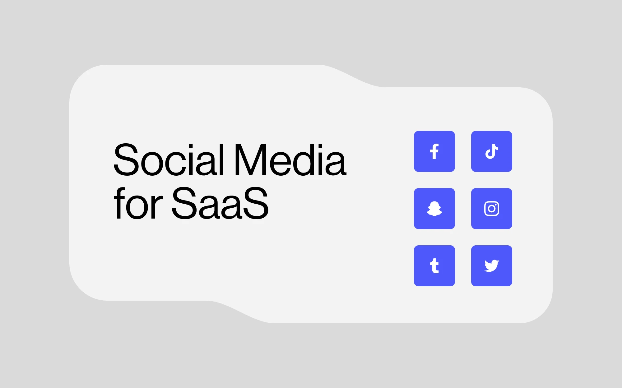 Social Media for SaaS