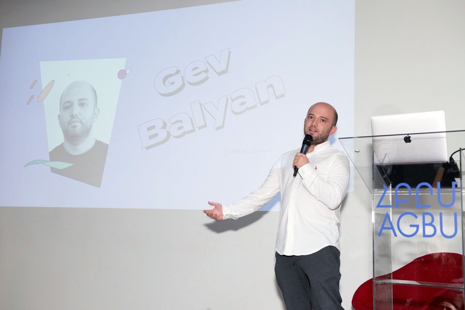 Gev Balyan at Jump design conference