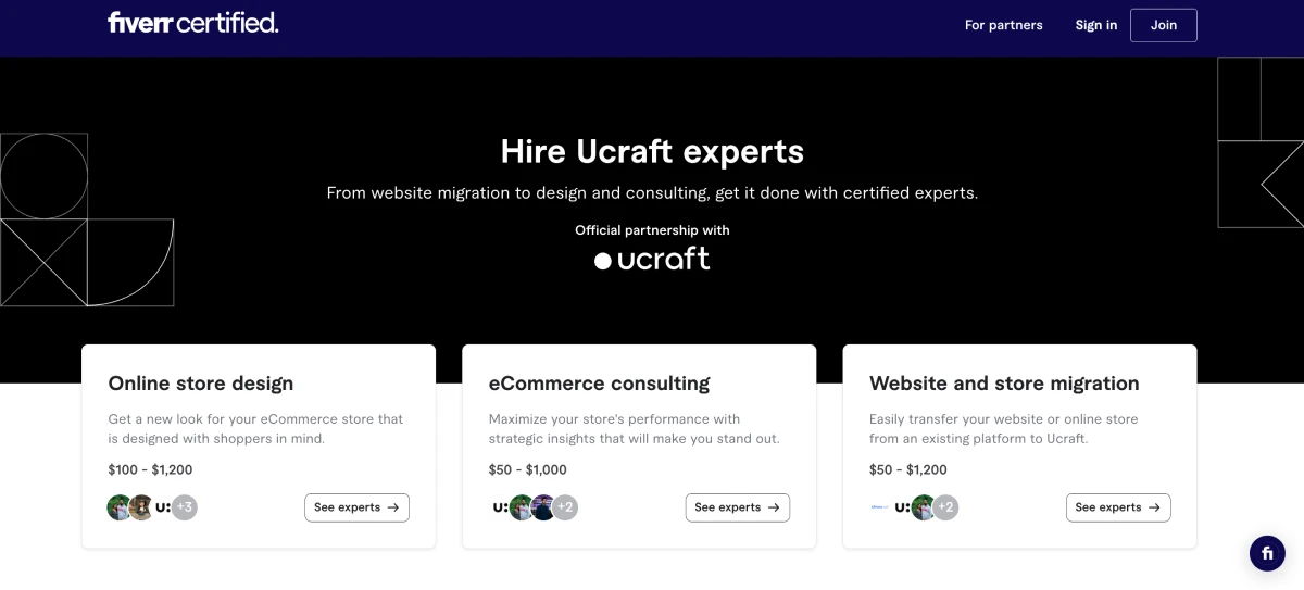Hire Ucraft Experts from Fiverr