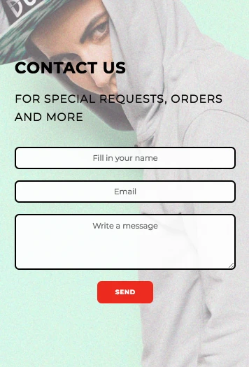 mobile-friendly web form