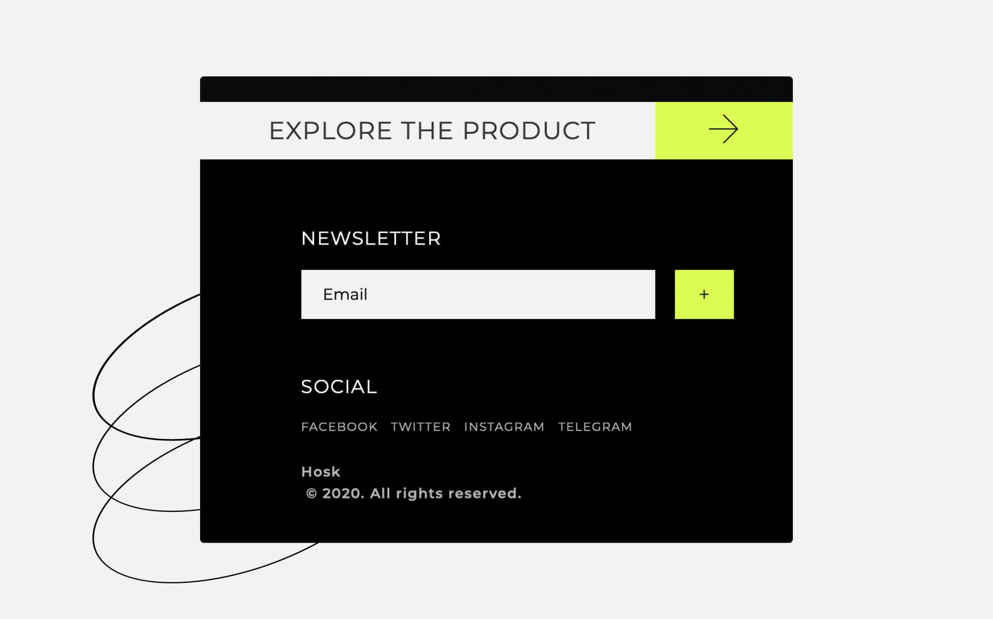 Newsletter subscription CTA