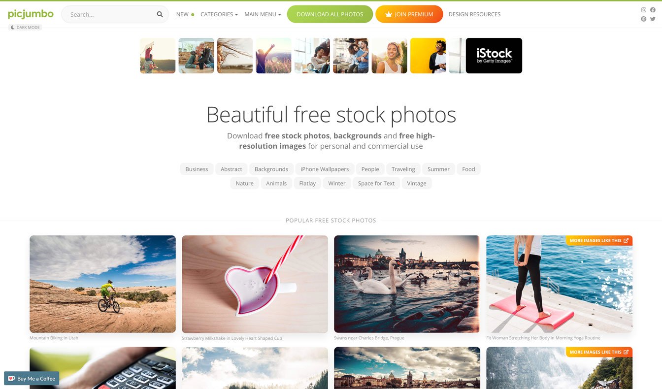 20 Best Stock Photo Sites for Web Design and Marketing