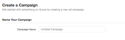 Quora Campaign