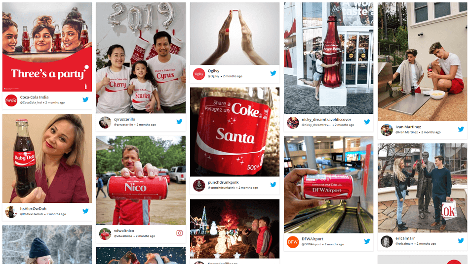 Most successful user generated content campaigns