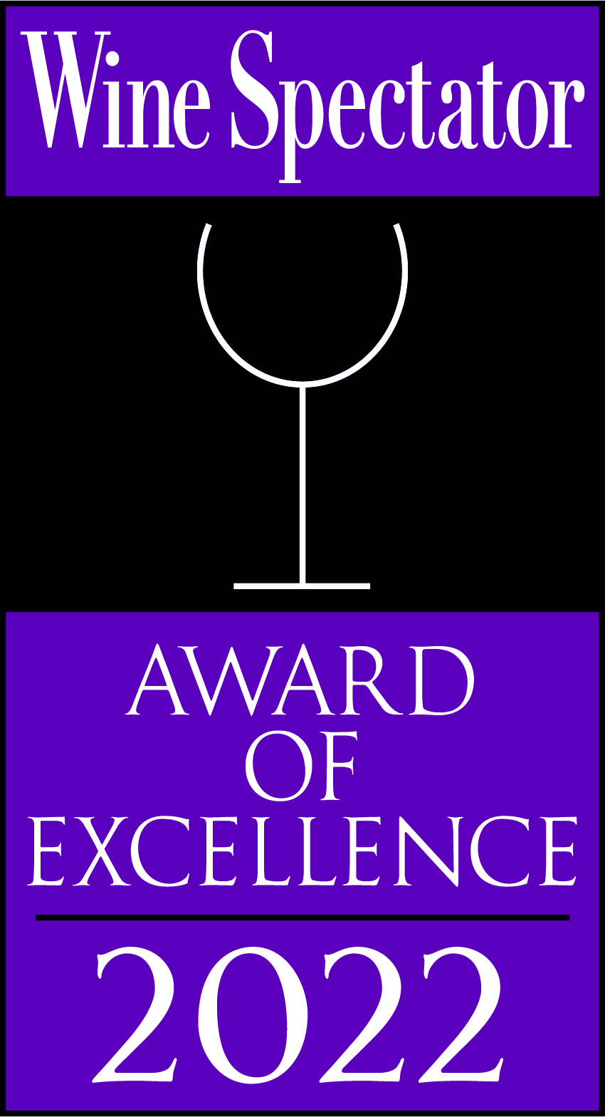Wine Spectator Award of Excellence 2022
