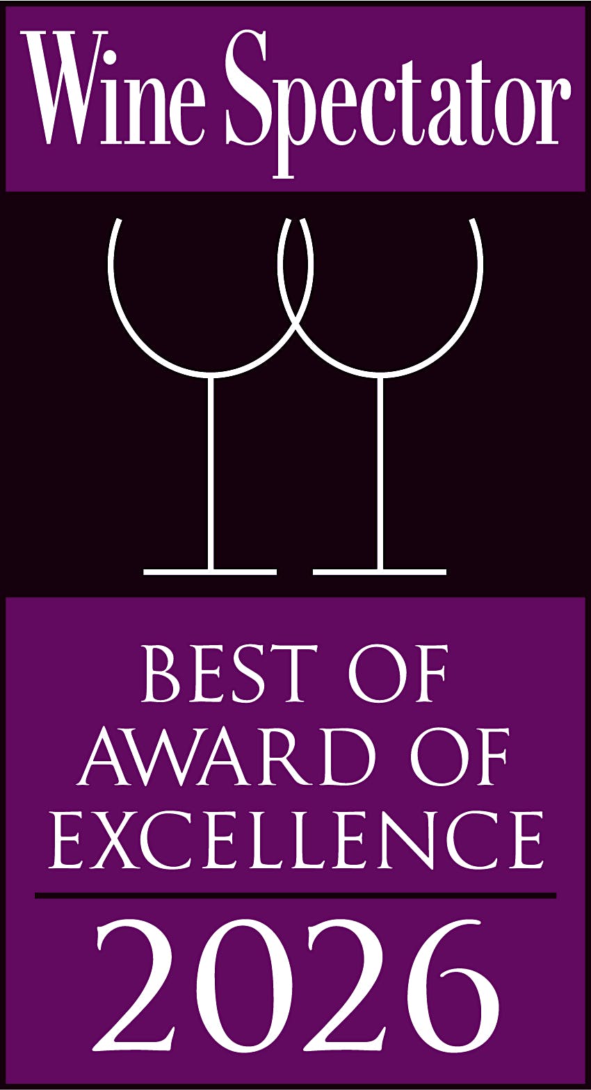 Wine Spectator Best of Award of Excellence 2026