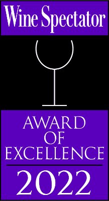 Wine Spectator Award of Excellence 2022