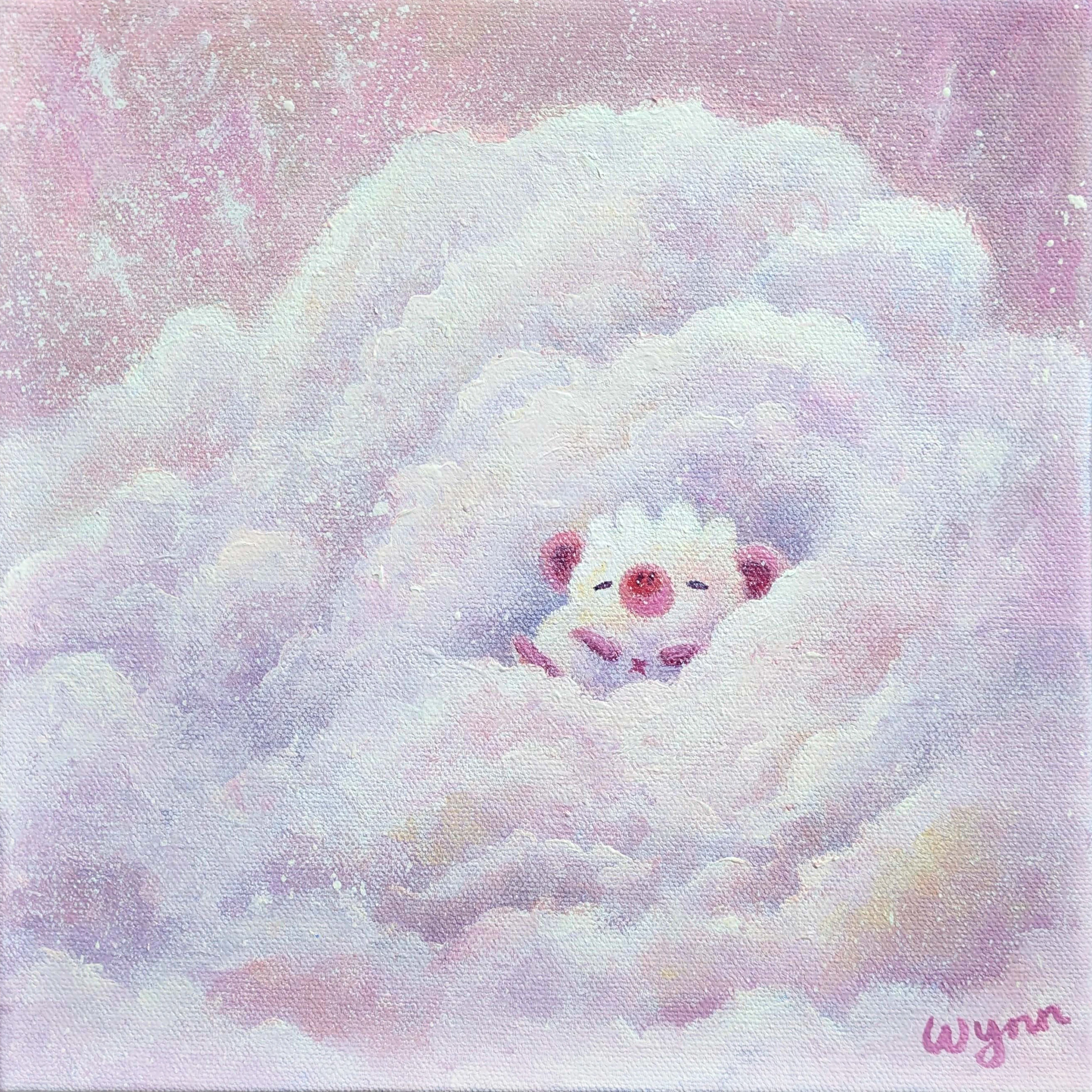 Cotton Candy Clouds (10x10") 1844-cotton-candy-clouds-17480353238132.jpg