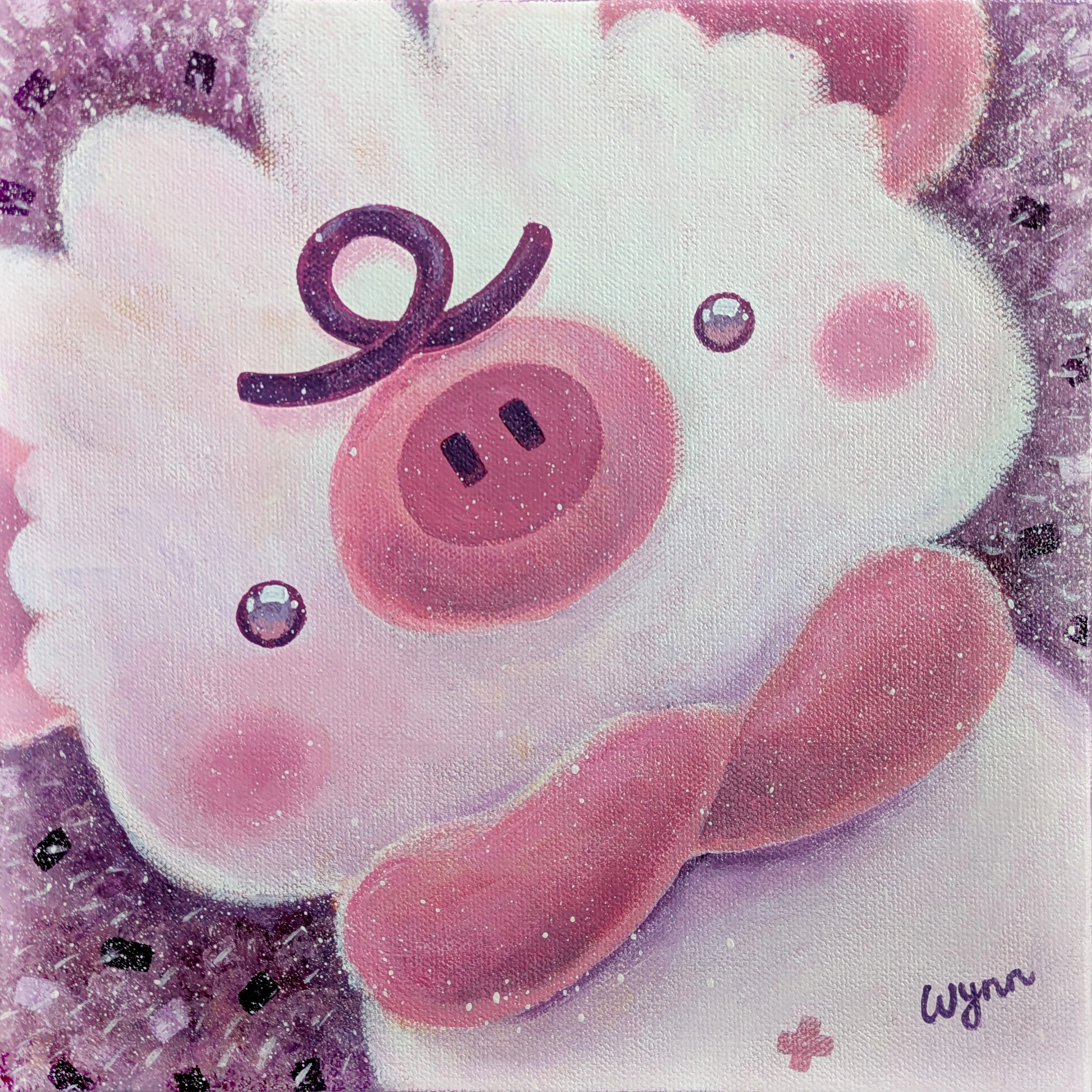 Small Hog, Big Attitude (10x10") 1844-small-hog-big-attitude-17480361183402.jpg