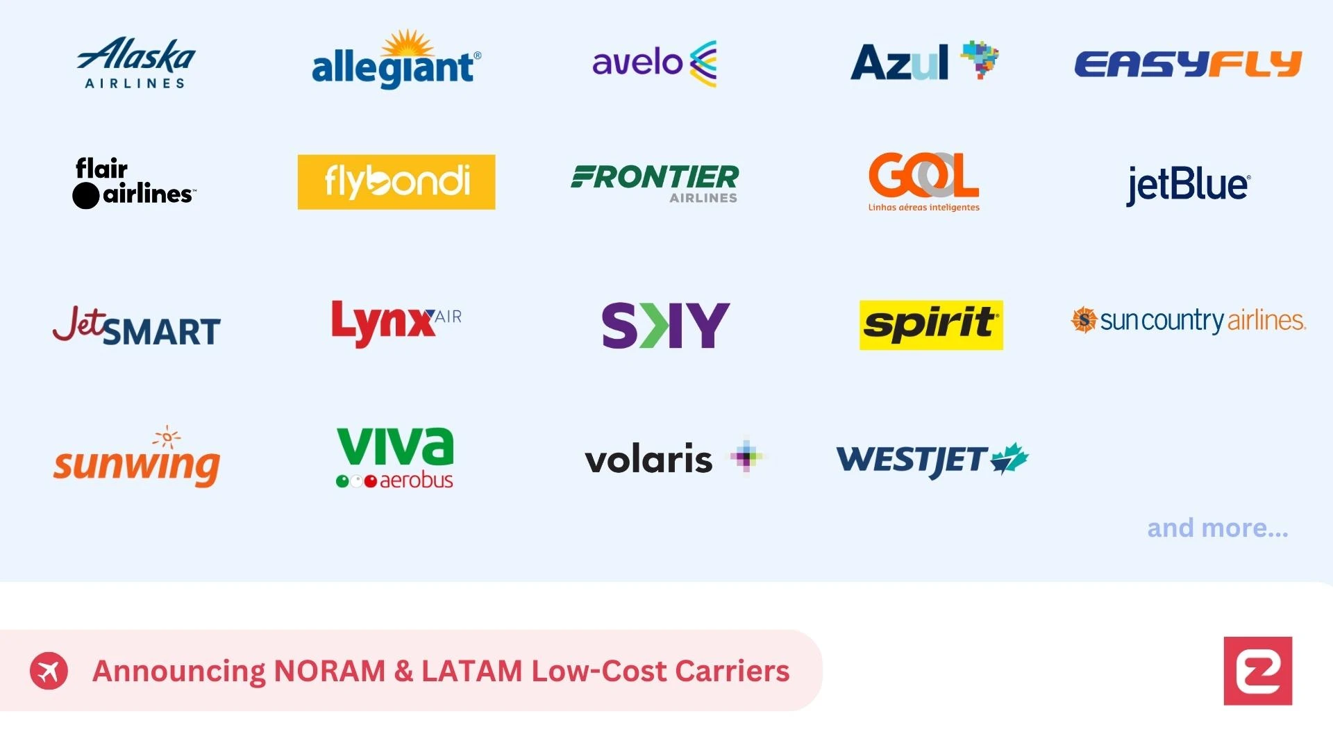 Zenmer Welcomes NORAM and LATAM Low-Cost Carriers!